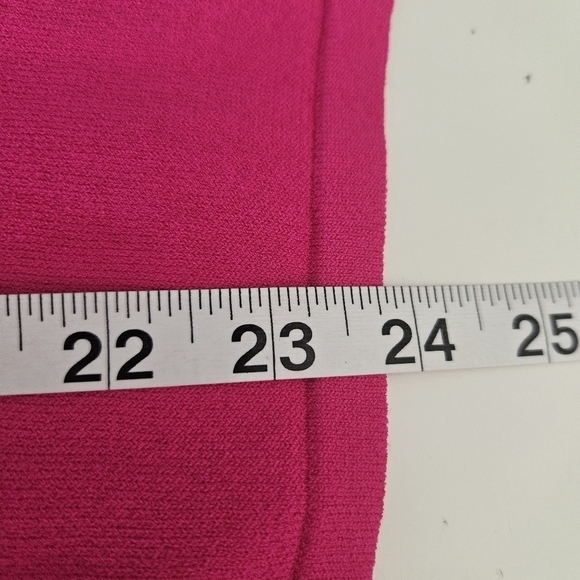 Bob Mackie Studio Sweater Womens Large Vibrant Pink Embellished Sequins & Pearls - Picture 8 of 10